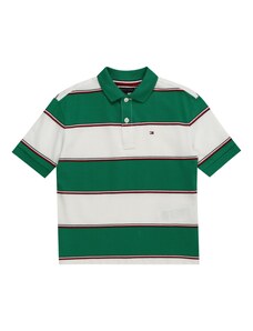 TOMMY HILFIGER Marškinėliai žalia / raudona / juoda / balta
