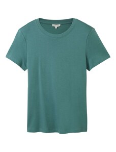 TOM TAILOR Marškinėliai smaragdinė spalva