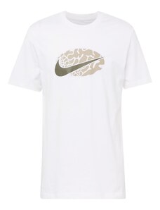 Nike Sportswear Marškinėliai 'SWOOSH' rausvai pilka / juoda / balta
