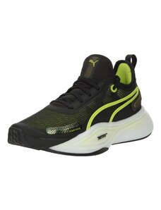 PUMA Sportiniai batai 'Nitro Squared Force' neoninė žalia / juoda
