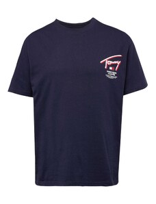 Tommy Jeans Marškinėliai tamsiai mėlyna / raudona / balta