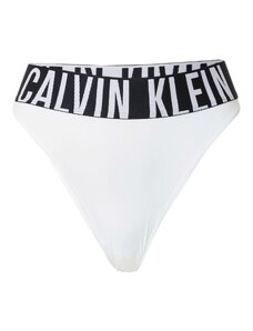 Calvin Klein Underwear Moteriškos kelnaitės juoda / balta