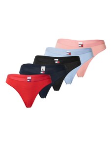 Tommy Hilfiger Underwear Siaurikės tamsiai mėlyna / šviesiai mėlyna / rožinė / raudona / juoda