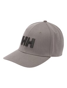 HELLY HANSEN Sportinė kepurė 'BRAND' pilka / antracito spalva