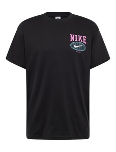 Nike Sportswear Marškinėliai mėtų spalva / rožinė / juoda / balta