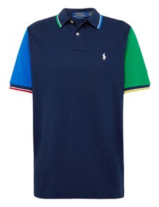 Polo Ralph Lauren Marškinėliai mėlyna / tamsiai mėlyna / žalia / balta