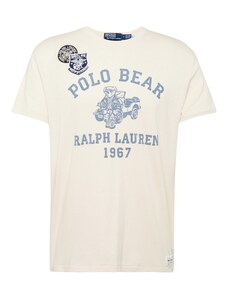 Polo Ralph Lauren Marškinėliai tamsiai mėlyna / šviesiai mėlyna / juoda / balkšva