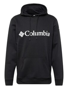 COLUMBIA Sportinio tipo megztinis juoda / balta