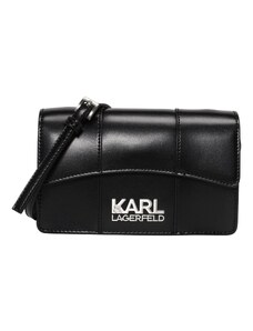 Karl Lagerfeld Rankinė su ilgu dirželiu juoda