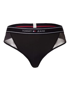 Tommy Jeans Siaurikės tamsiai mėlyna jūros spalva / raudona / juoda / balta