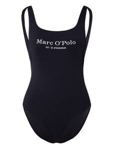 Marc O'Polo Maudymosi kostiumėlis 'Essentials' juoda / balta