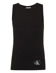 Calvin Klein Jeans Marškinėliai pilka / juoda / balta