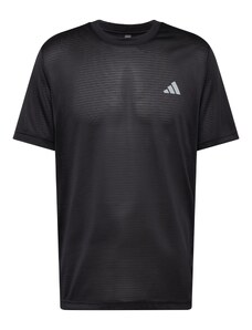 ADIDAS PERFORMANCE Sportiniai marškinėliai 'ADIZERO' juoda / balta