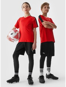 4F Vaikiški futbolo marškinėliai 4F x Robert Lewandowski - raudoni