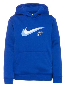 Nike Sportswear Megztinis be užsegimo 'NSW' mėlyna / juoda / balta