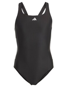 ADIDAS PERFORMANCE Sportinis maudymosi kostiumėlis 'Cut 3-Stripes' juoda / balta