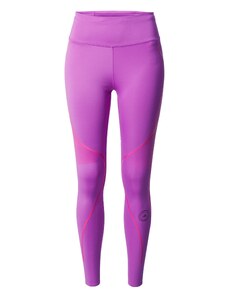 ADIDAS BY STELLA MCCARTNEY Sportinės kelnės 'Truepace' tamsiai violetinė / rožinė / juoda