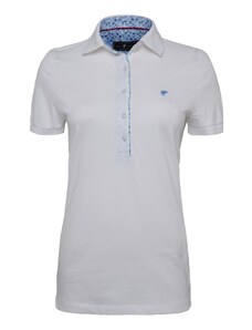 DENIM CULTURE Marškinėliai 'Sappho' mėlyna / šviesiai mėlyna / balta
