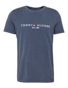 TOMMY HILFIGER Marškinėliai tamsiai mėlyna / safyro / raudona / balta