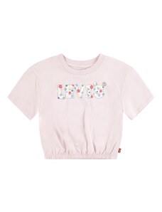 LEVI'S  Marškinėliai 'MEET AND GREET' tamsiai mėlyna / pastelinė rožinė / raudona / balta