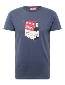 Derbe Marškinėliai 'Herrenhandtasche' tamsiai mėlyna / raudona / juoda / balta