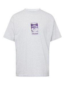 Volcom Marškinėliai 'PRIMED' margai pilka / purpurinė