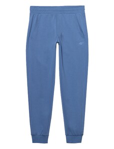 4F Sportinės kelnės mėlyna / tamsiai (džinso) mėlyna