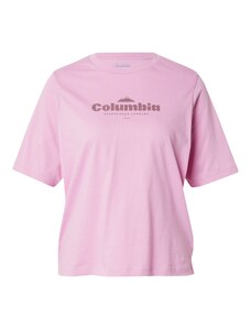 COLUMBIA Sportiniai marškinėliai 'North Cascades' purpurinė / juoda