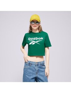 Reebok Marškinėliai Reebok Identity Big Logo Crop Tee Moterims Apranga Marškinėliai 100076000