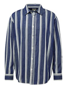 WRANGLER Marškiniai tamsiai mėlyna / balta