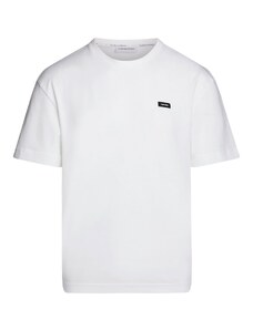 Calvin Klein Marškinėliai juoda / balta