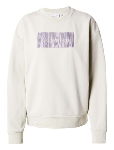 Calvin Klein Megztinis be užsegimo šviesiai pilka / alyvinė spalva / pastelinė violetinė