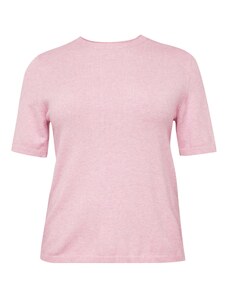 ONLY Carmakoma Marškinėliai 'MARGARETA' margai rožinė