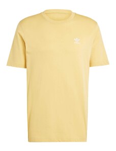 ADIDAS ORIGINALS Marškinėliai 'Trefoil Essentials' šviesiai geltona / balta