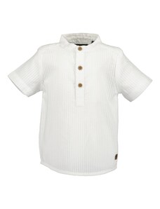 BLUE SEVEN Marškinėliai ruda / balta