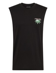 JACK & JONES Marškinėliai 'TAMPA' žalia / juoda / balta