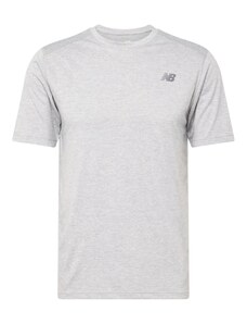 new balance Sportiniai marškinėliai sidabro pilka / margai pilka