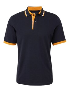 JACK & JONES Marškinėliai 'STEEL' tamsiai mėlyna / oranžinė / balta