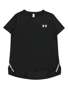 UNDER ARMOUR Sportiniai marškinėliai 'Knockout' juoda / balta