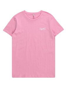 KIDS ONLY Marškinėliai 'Naja' šviesiai rožinė / balta