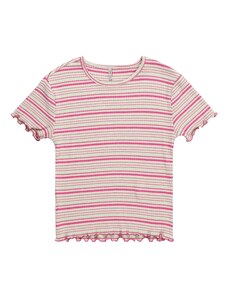 KIDS ONLY Marškinėliai 'BRENDA' mėtų spalva / rožinė / balta
