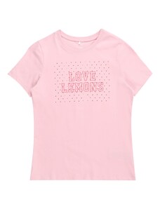 NAME IT Marškinėliai 'DATINKA' rožinė / rožių spalva / sidabrinė