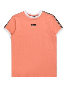 ELLESSE Marškinėliai 'Floriano' alyvinė spalva / koralų splava / juoda / balta