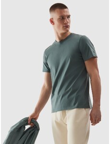 4F Vyriški T-shirt regular marškinėliai su grafika - khaki
