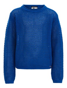 WE Fashion Megztinis kobalto mėlyna