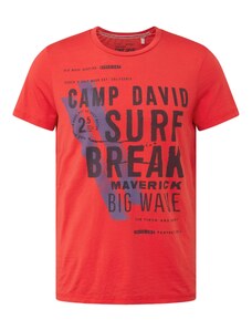 CAMP DAVID Marškinėliai mėlyna / raudona / juoda