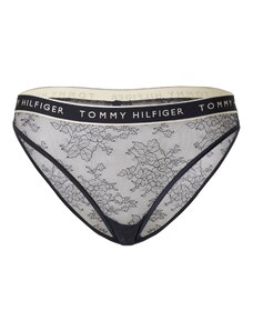 Tommy Hilfiger Underwear Moteriškos kelnaitės tamsiai mėlyna jūros spalva / balta