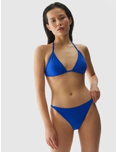 4F Moteriško maudymosi kostiumėlio bikini viršus - kobalto spalvos