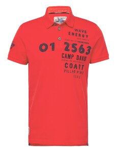 CAMP DAVID Marškinėliai tamsiai mėlyna / raudona / juoda