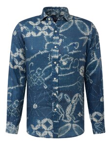 Polo Ralph Lauren Marškiniai kremo / indigo spalva / tamsiai mėlyna
